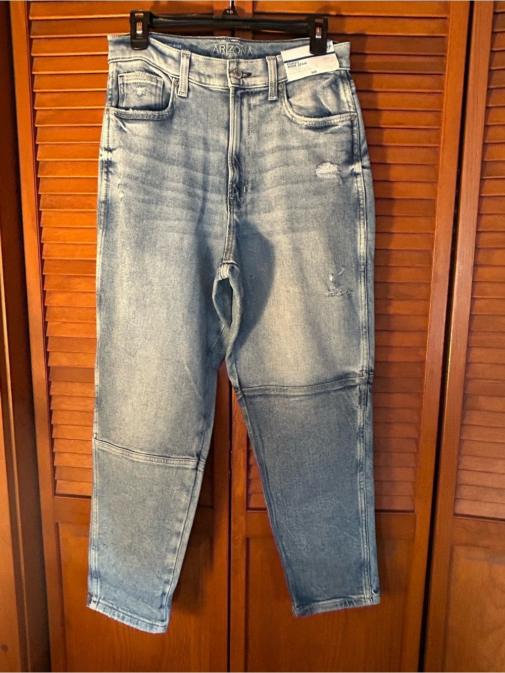Arizona Jean Company Women's curvy mom jeans